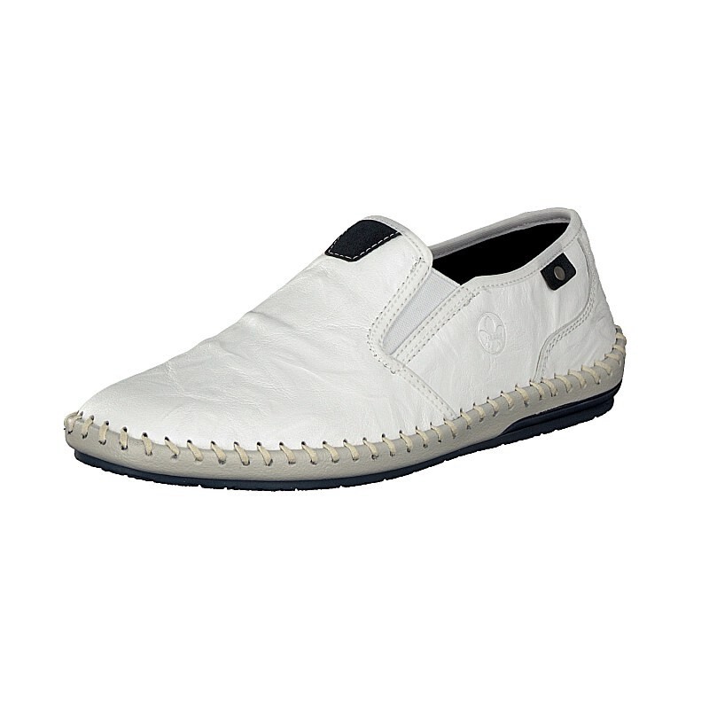 Slip On Rieker B4551-81 Para Homem - Branco